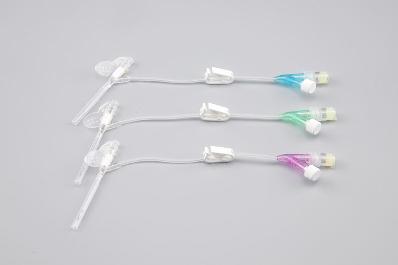 Y-shaped indwelling needle